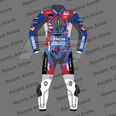 Fabio Quartararo Le Mans Yamaha 2025 Motorcycle Leather Race Suit Front